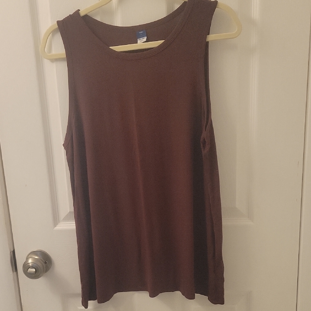 Old Navy Deep Brown Tank Top